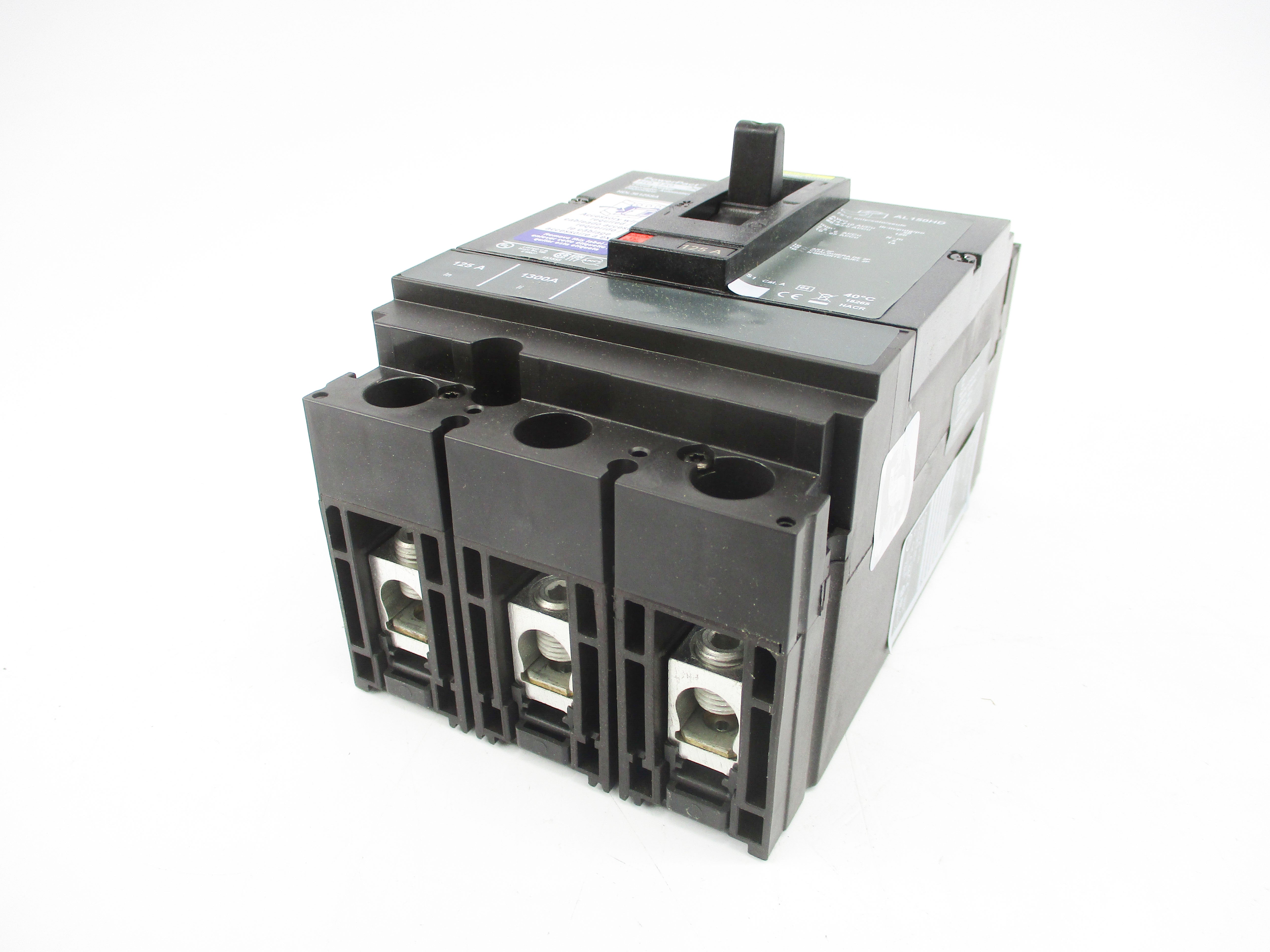 SQUARE D HDL36125SA 125A 600V NSMP
