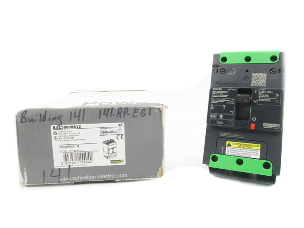 SQUARE D BGL36000S12 600V 125A NSMP