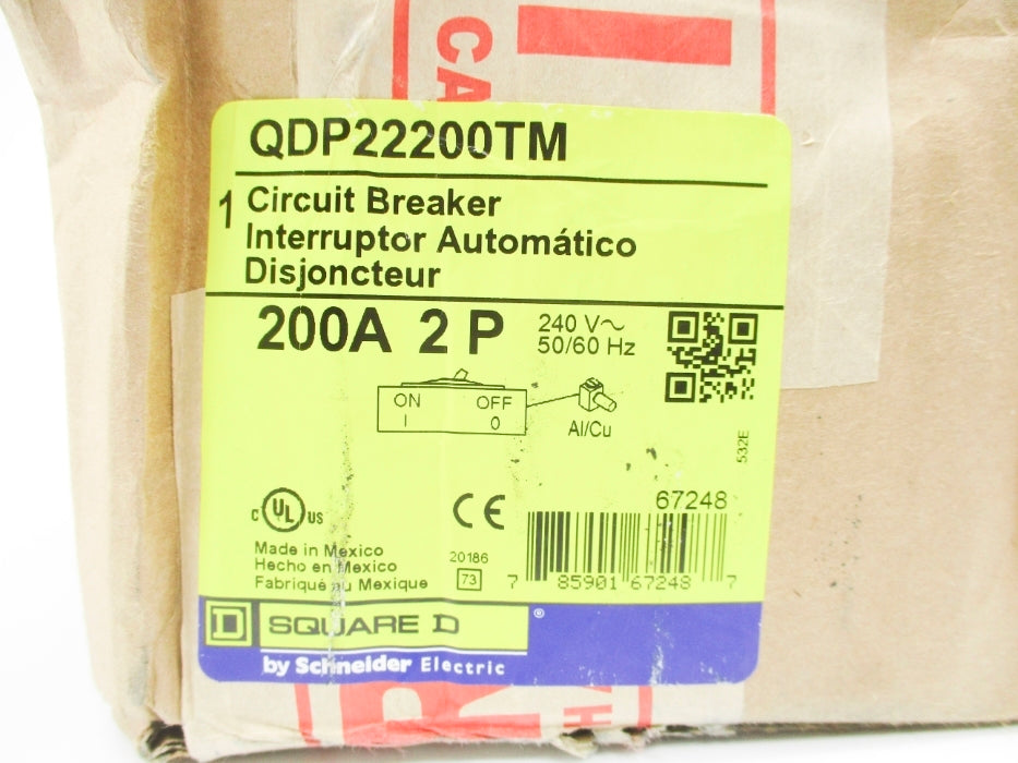 SQUARE D QDP22200TM 200A 240V NSFS
