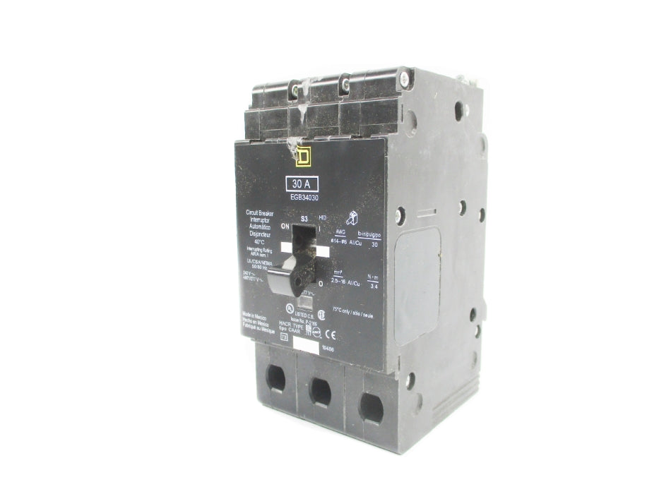 SQUARE D EGB34030 30A 240V (AS PICTURED) NSNP