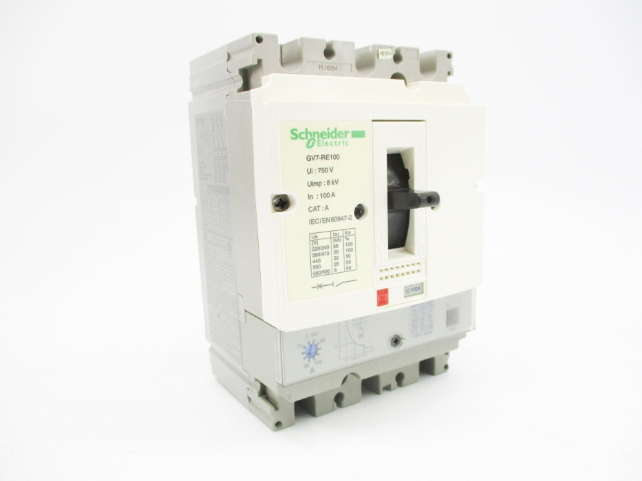 SCHNEIDER ELECTRIC GV7RE100 750V 60/100A NSMP