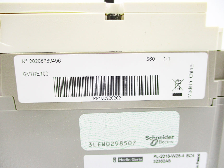 SCHNEIDER ELECTRIC GV7RE100 750V 60/100A NSMP