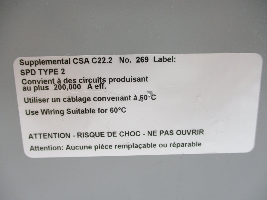 SQUARE D SSP04XDSE20A 277V NSNP