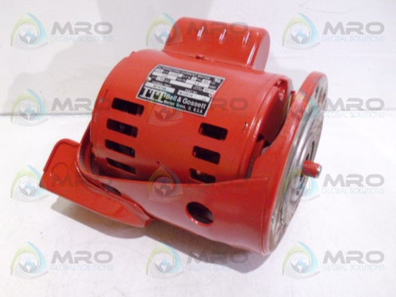 ITT BELL & GOSSETT M10534 MOTOR 1/4 HP 1725 RPM * NEW IN BOX *