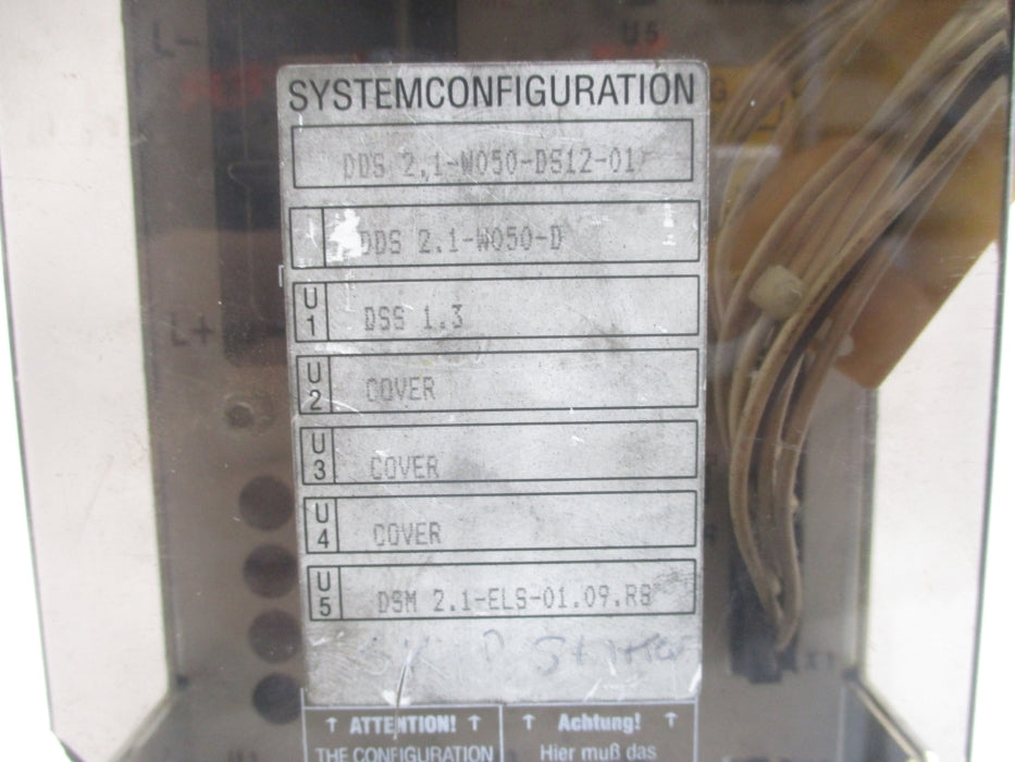 INDRAMAT DDS2.1-W050-DS12-01 (AS PICTURED) UNMP