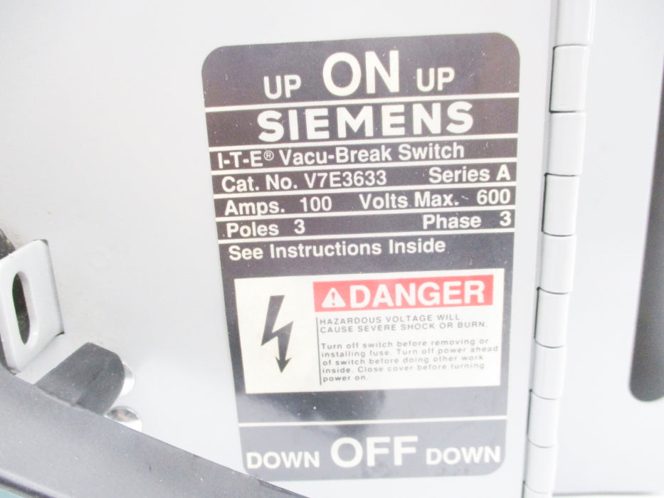 SIEMENS V7E3633 SER. A NSMP