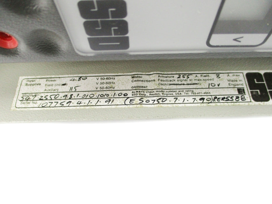 SSD 347-2550-9-8-1-010-1010-100 NSNP