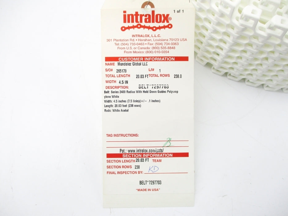INTRALOX 7297703 265179-1 NSMP