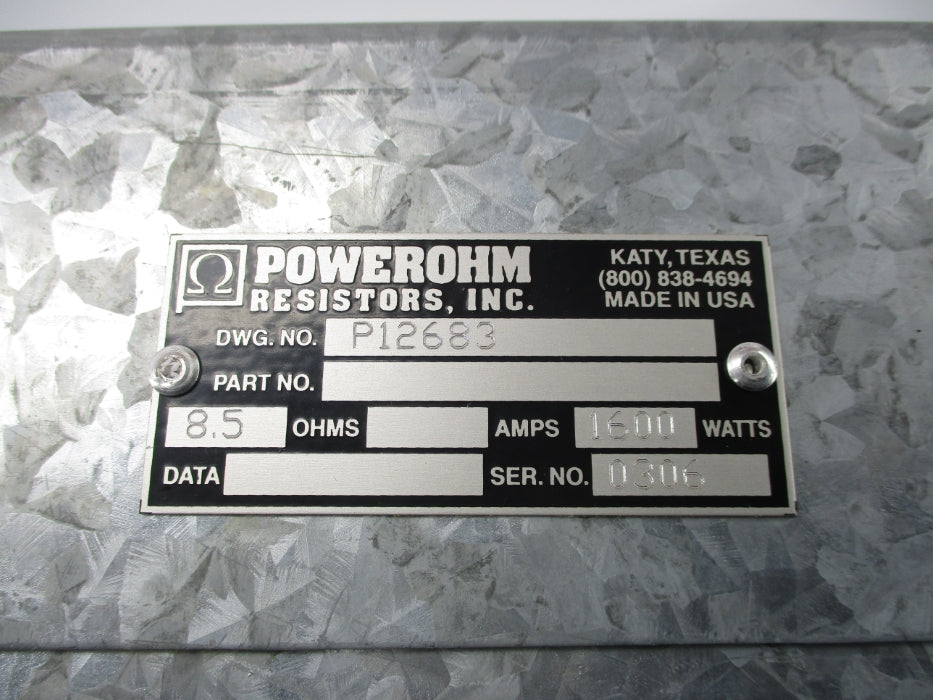 POWEROHM P12683 NSNP