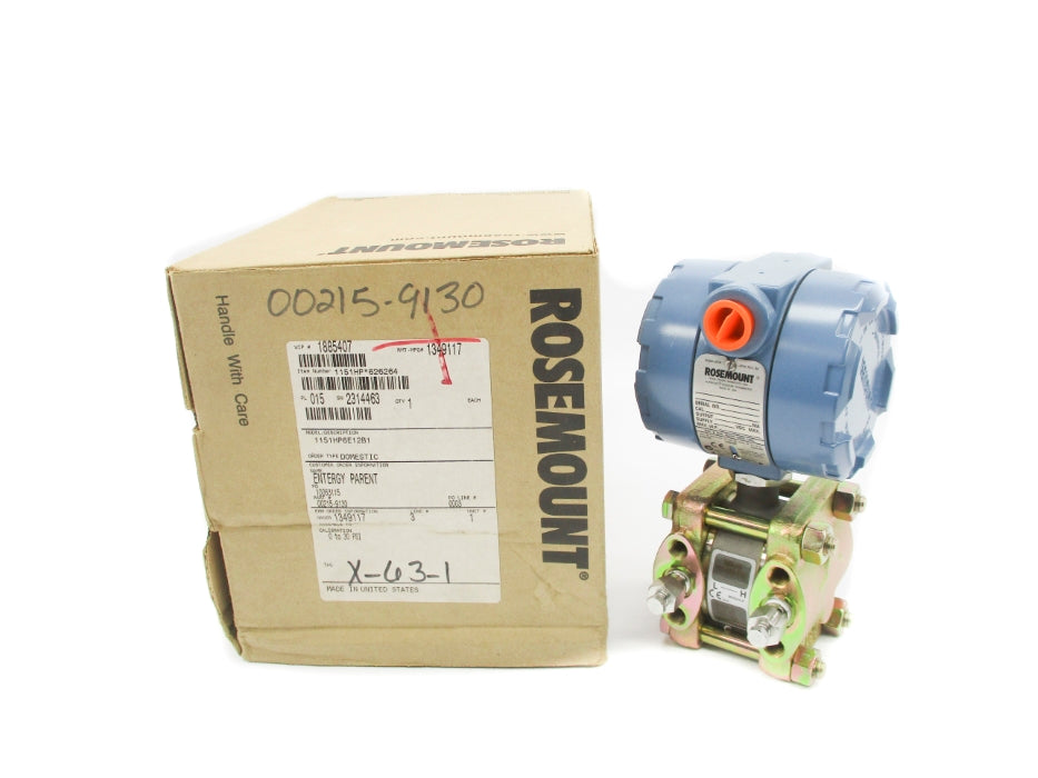 ROSEMOUNT 1151HP6E12B1 4500PSI NSMP