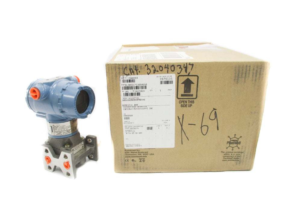 ROSEMOUNT 3051CD2A02A1AM5B1H2 3626PSI NSMP