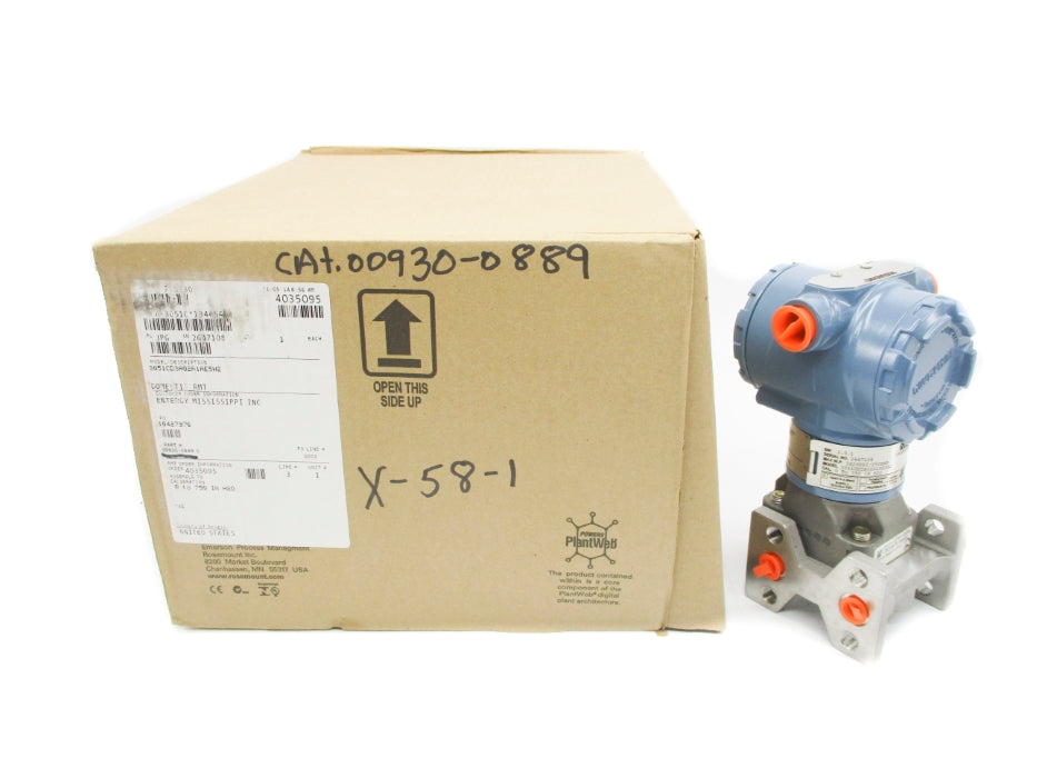 ROSMEOUNT 3051CD3A02A1AE5H2 3626PSI NSMP