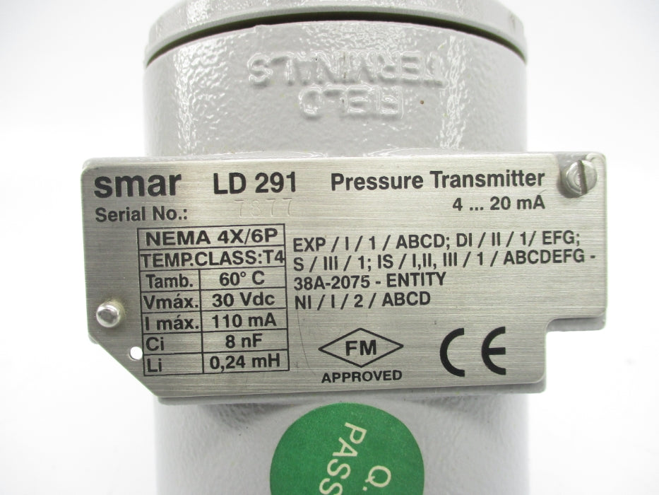 SMAR LD291 2300PSI NSNP