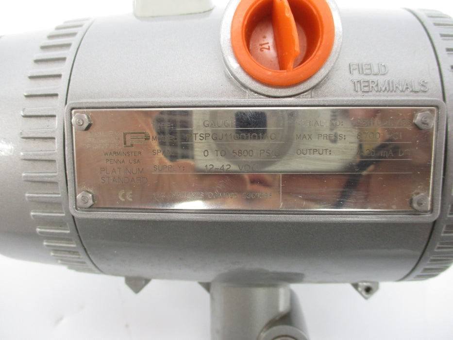 BAILEY PTSPGJ1100101A0 5800PSI NSNP