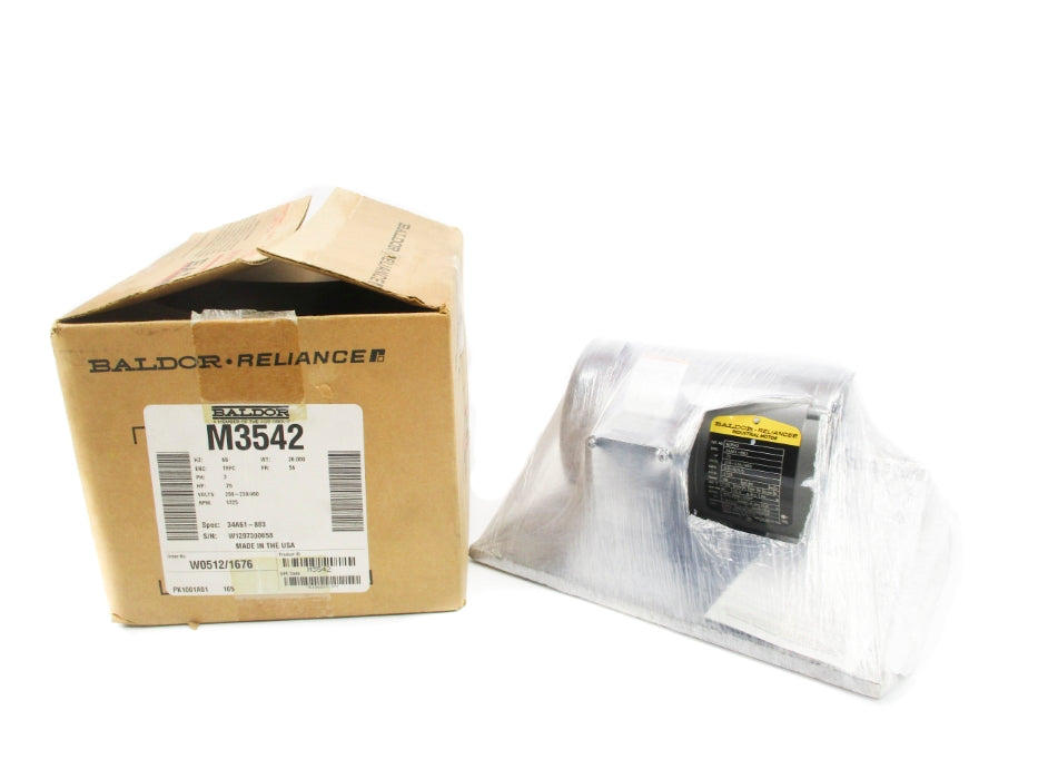 BALDOR M3542 208-230/460V 3.2-3/1.5A NSMP