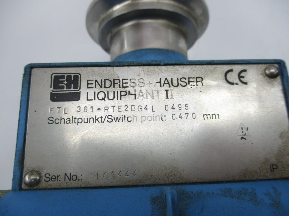 ENDRESS+HAUSER FTL361-RTE2BG4L UNMP