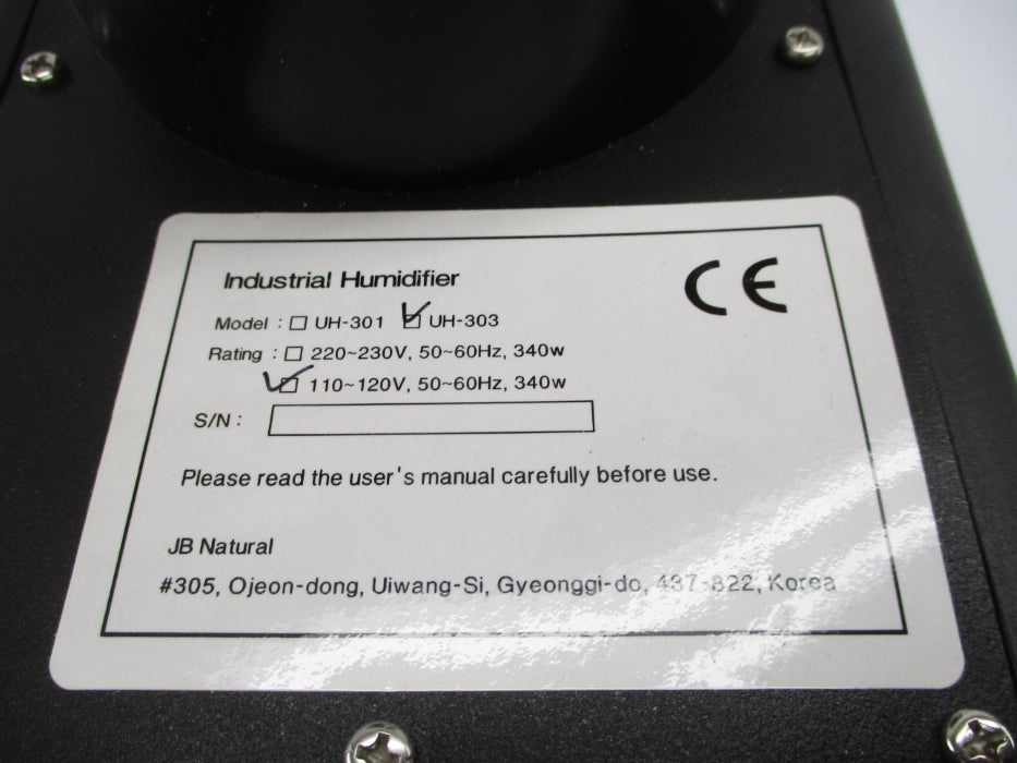 HUMIDITY SOURCE UH-303 120V NSNP