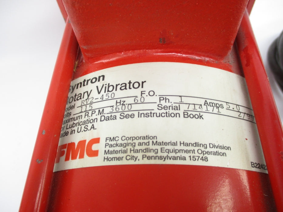 FMC RV2-450 NSNP