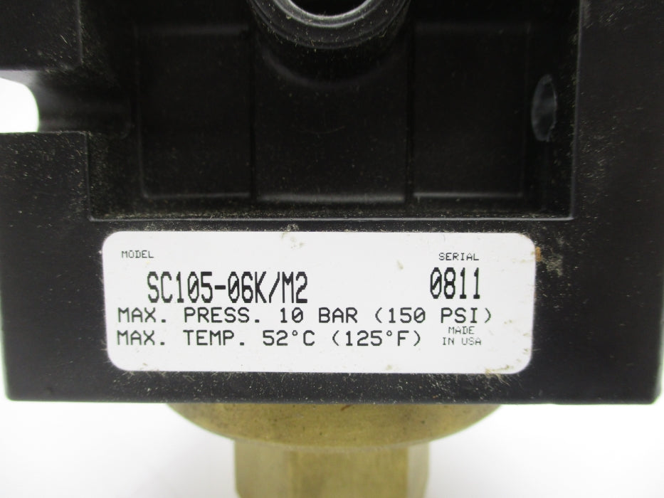 WATTS SC105-06K/M2 110V 150PSI NSMP