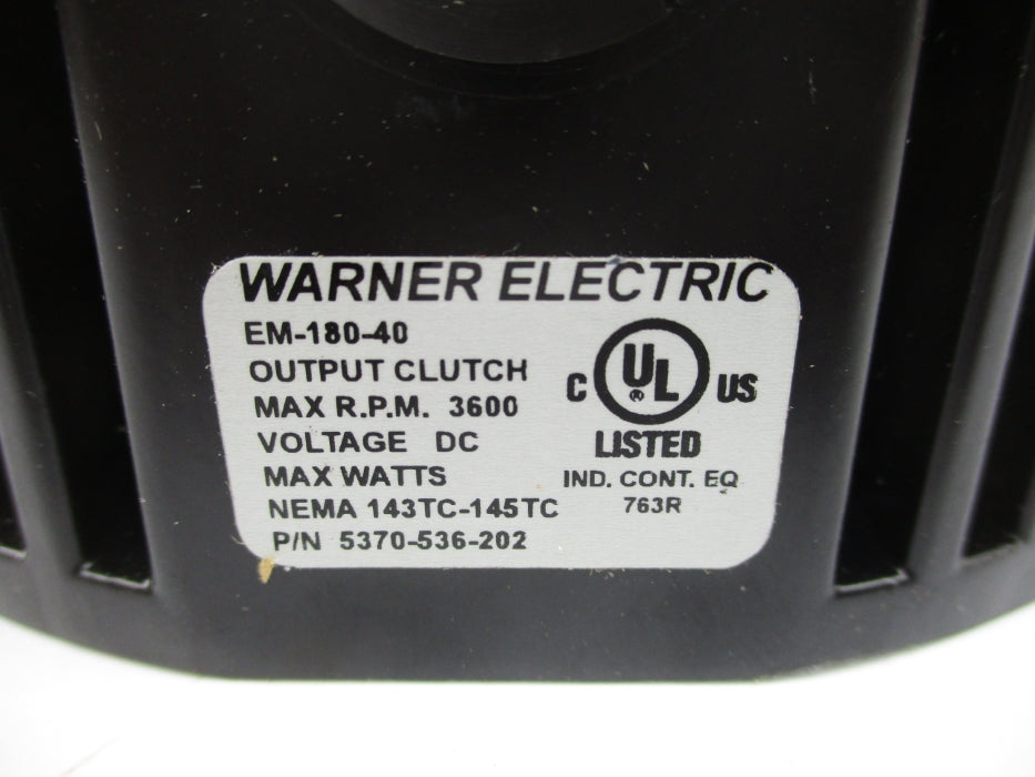 WARNER ELECTRIC 5370-536-202 NSMP