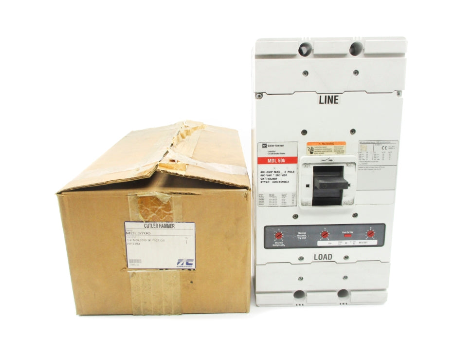 CUTLER HAMMER MDL3700 800A 600VAC NSMP