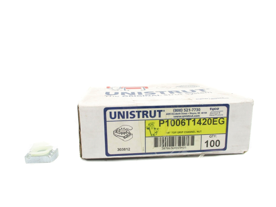 UNISTRUT P1006T1420EG (PKG OF 100) NSMP
