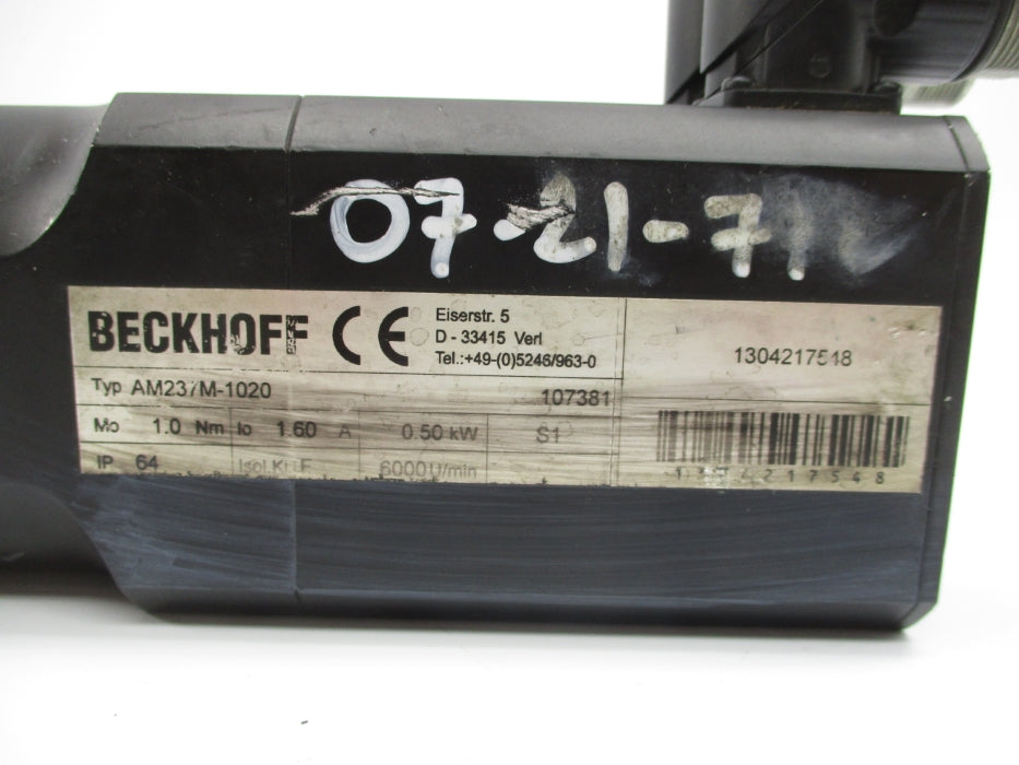 BECKHOFF AM237M-1020 UNMP