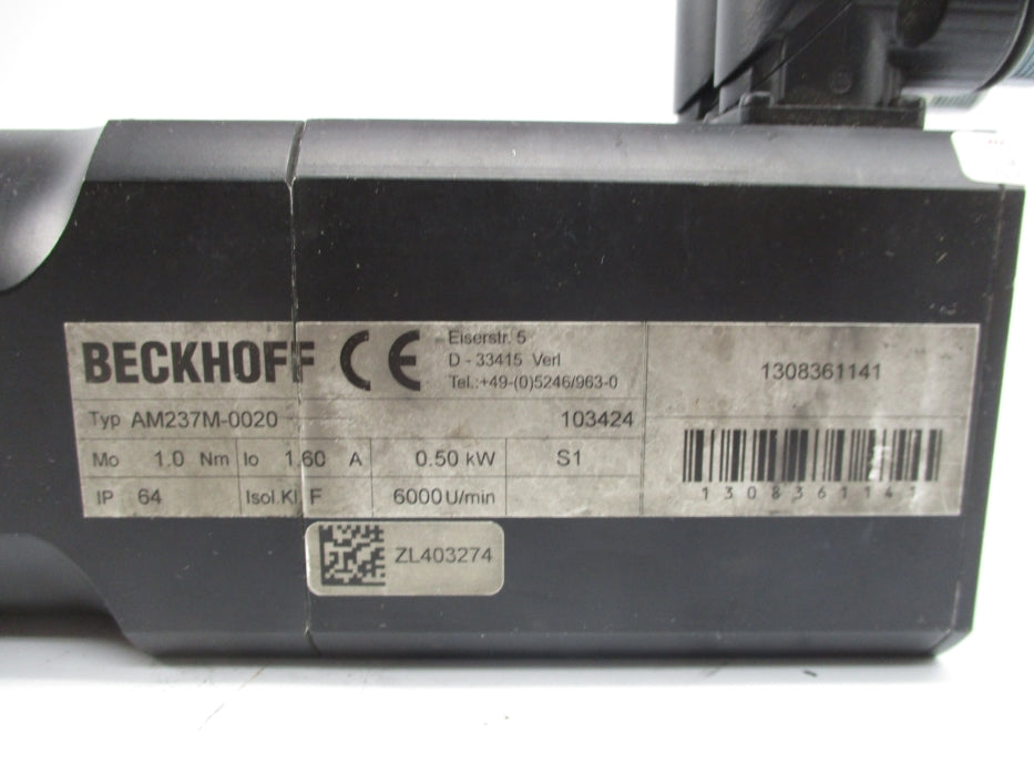 BECKHOFF AM237M-0020 UNMP