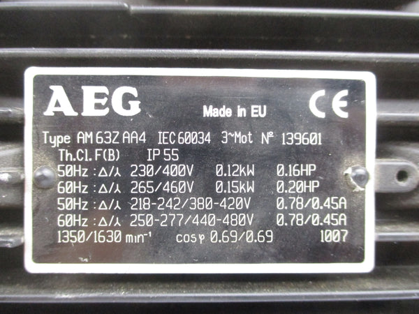 AEG AM63ZAA4 UNMP