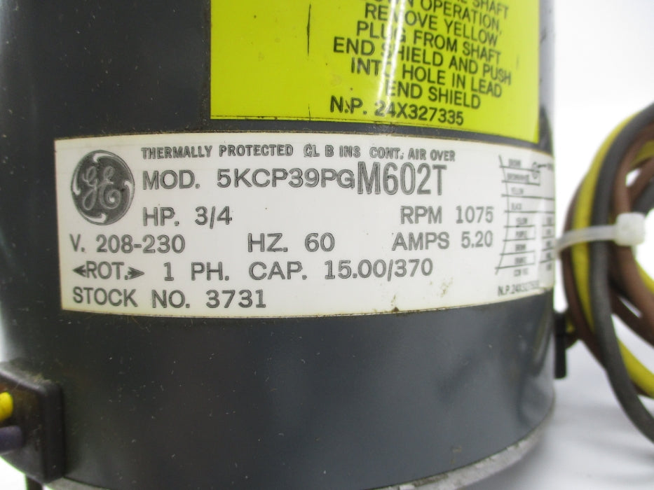 GENERAL ELECTRIC 5KCP39PGM602T UNMP