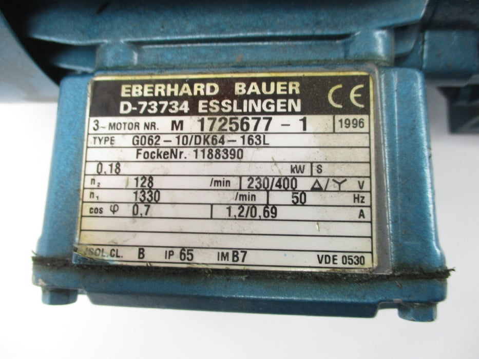 BAUER G062-10/DK64-163L UNMP