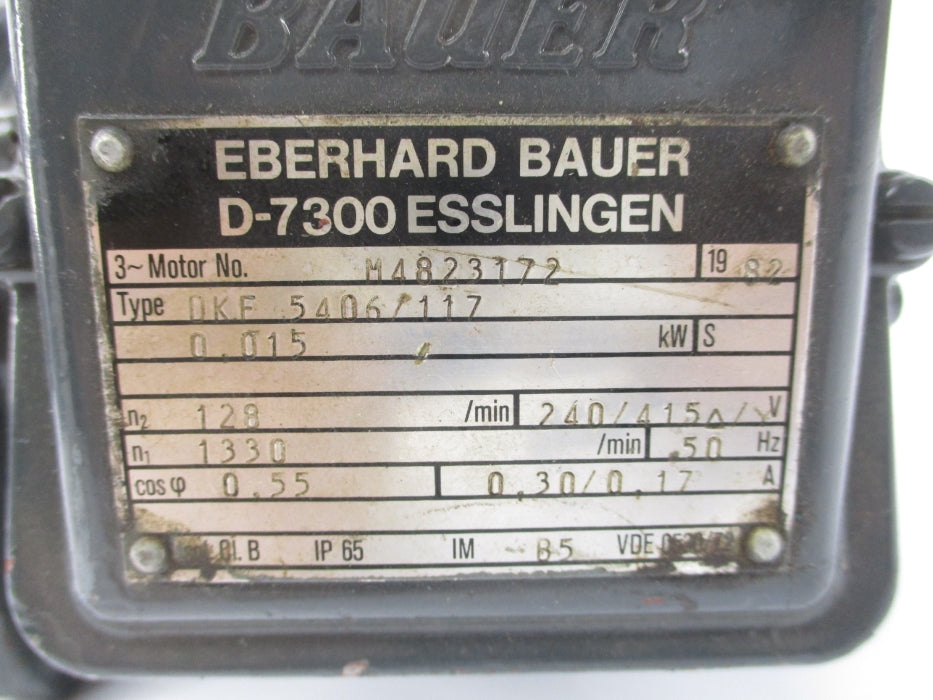 BAUER DKF5406/117 (AS PICTURED) UNMP