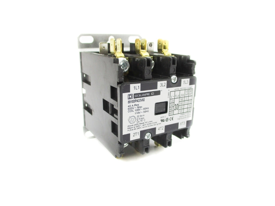 SQUARE D 8910DPA33V02 SER. C 120V (PKG OF 8) NSMP