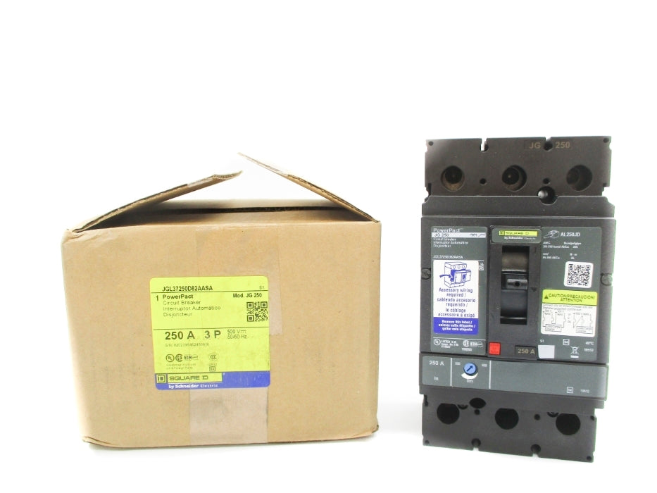 SQUARE D JGL37250D82AASA 250A 500V NSMP