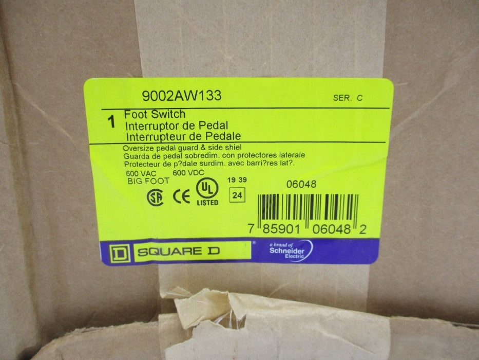 SQUARE D 9002AW133 SER. C NSFS