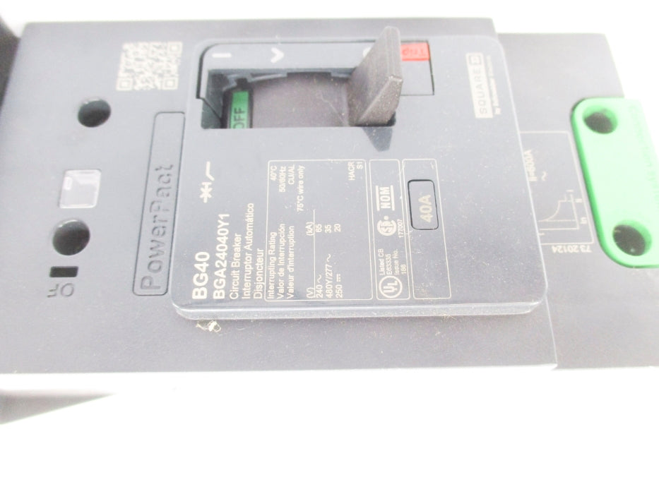 SQUARE D BGA24040Y1 40A 240V NUPI