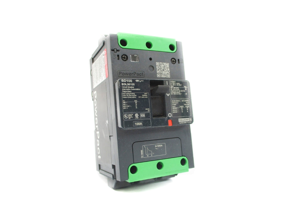 SQUARE D BDL36100 100A 480V NUPI