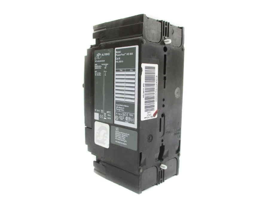 SQUARE D HDL26015 15A 600V NUPI