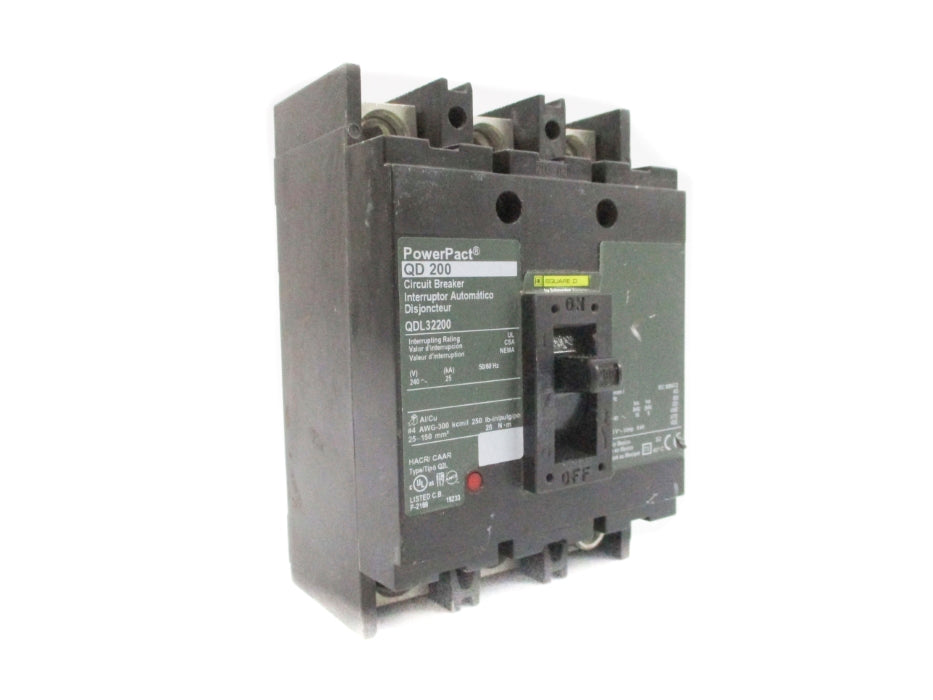 SQUARE D QDL32200 200A 240V NUPI