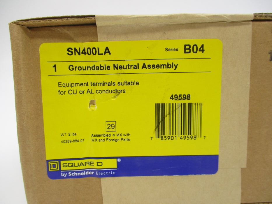 SQUARE D SN400LA SER. B04 NSFS