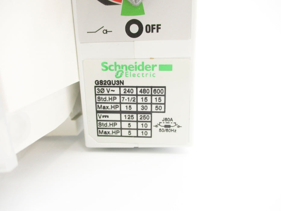 SCHNEIDER ELECTRIC GS2GU3N 600V NSMP