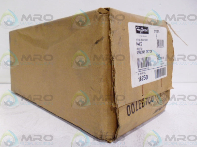 HOFFMAN F44L12 WIREWAY SECTION * FACTORY SEALED *