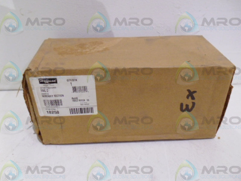 HOFFMAN F44L12 WIREWAY SECTION * FACTORY SEALED *