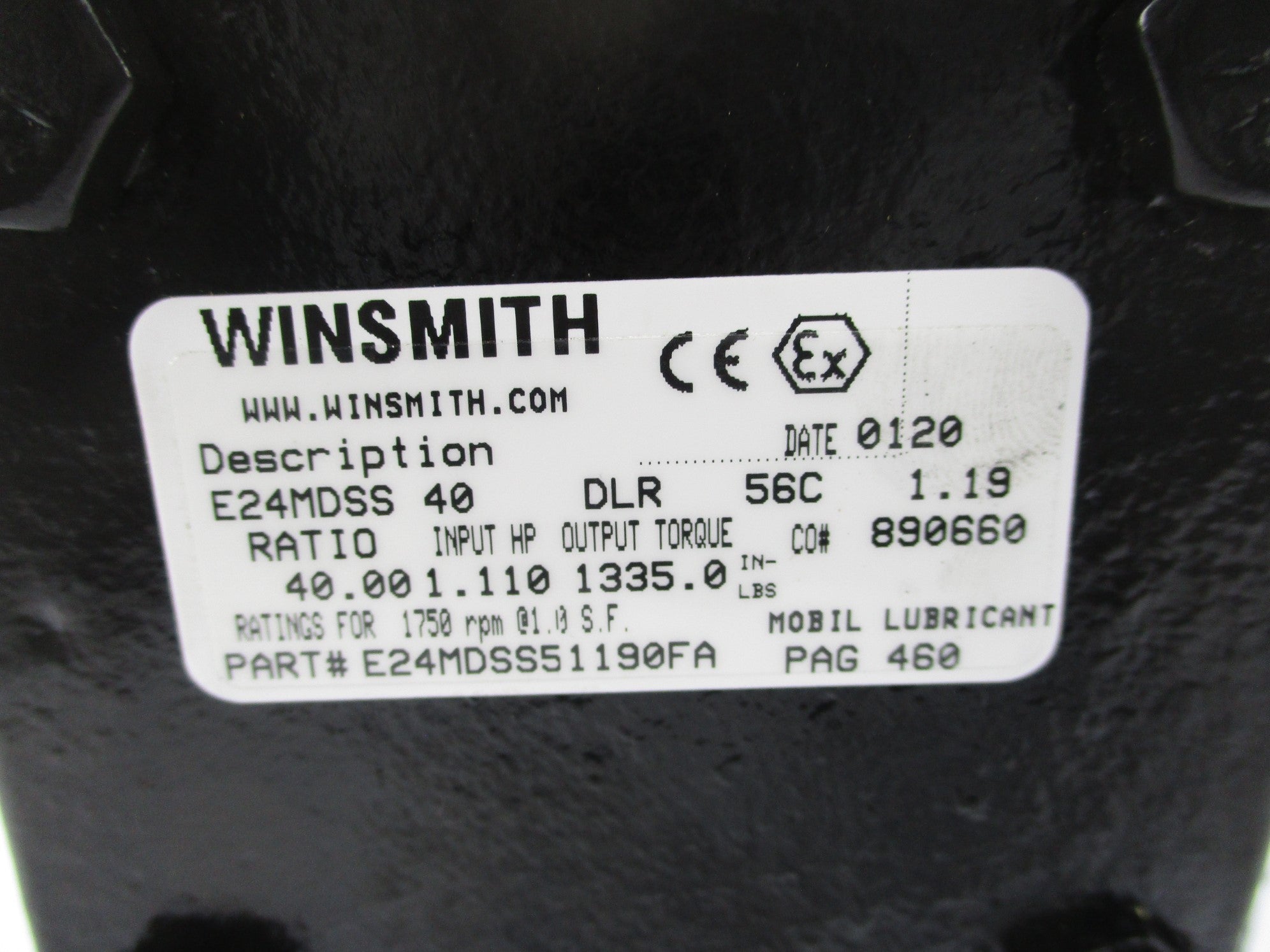 WINSMITH E24MDSS51190FA NSNP