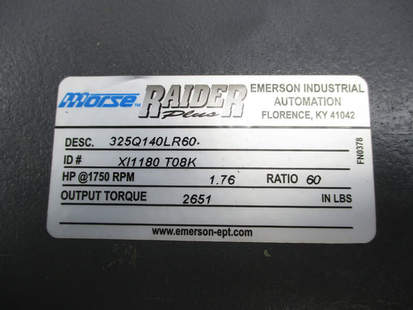 MORSE 325Q140LR60 NSNP