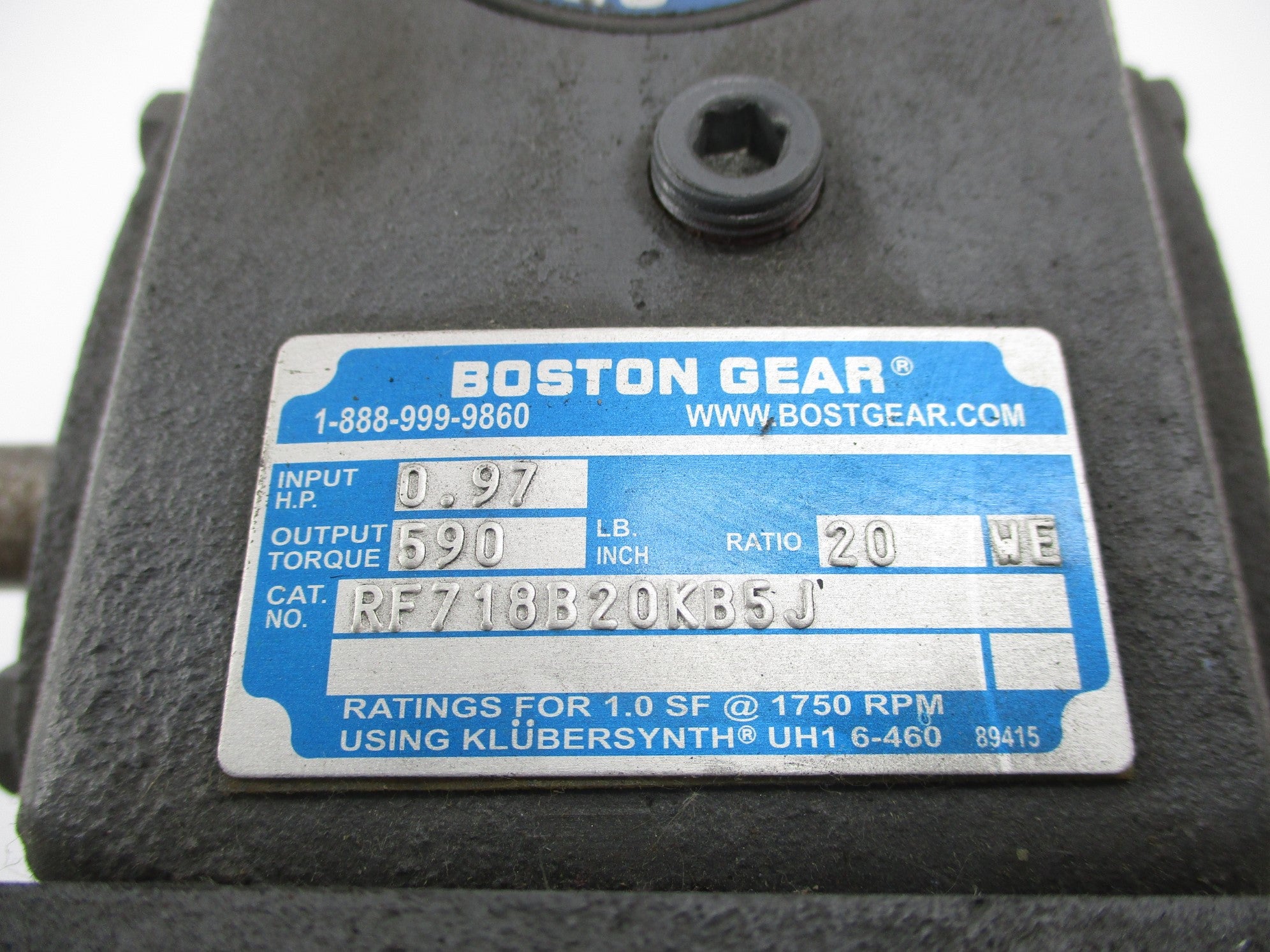 BOSTON GEAR RF718B20KB5J NSNP