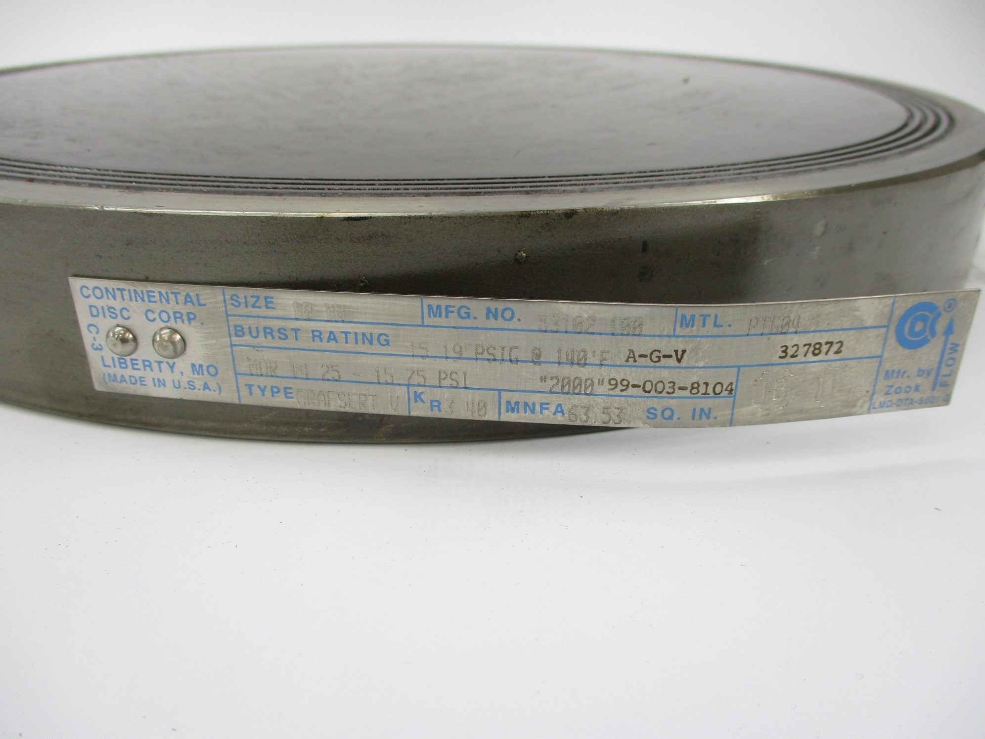 CONTINENTAL DISC 327872 NSMP