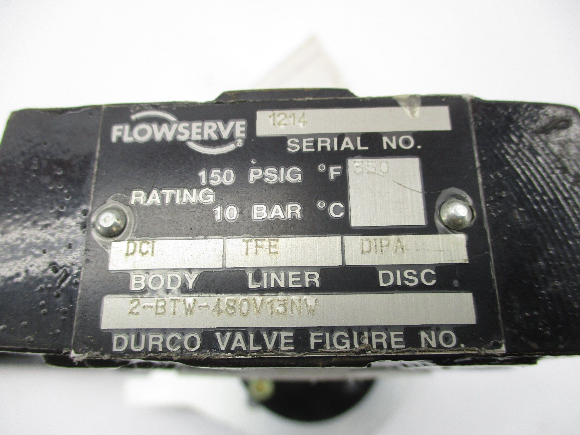 FLOWSERVE 2-BTW-480V13NW 150PSI NSNP