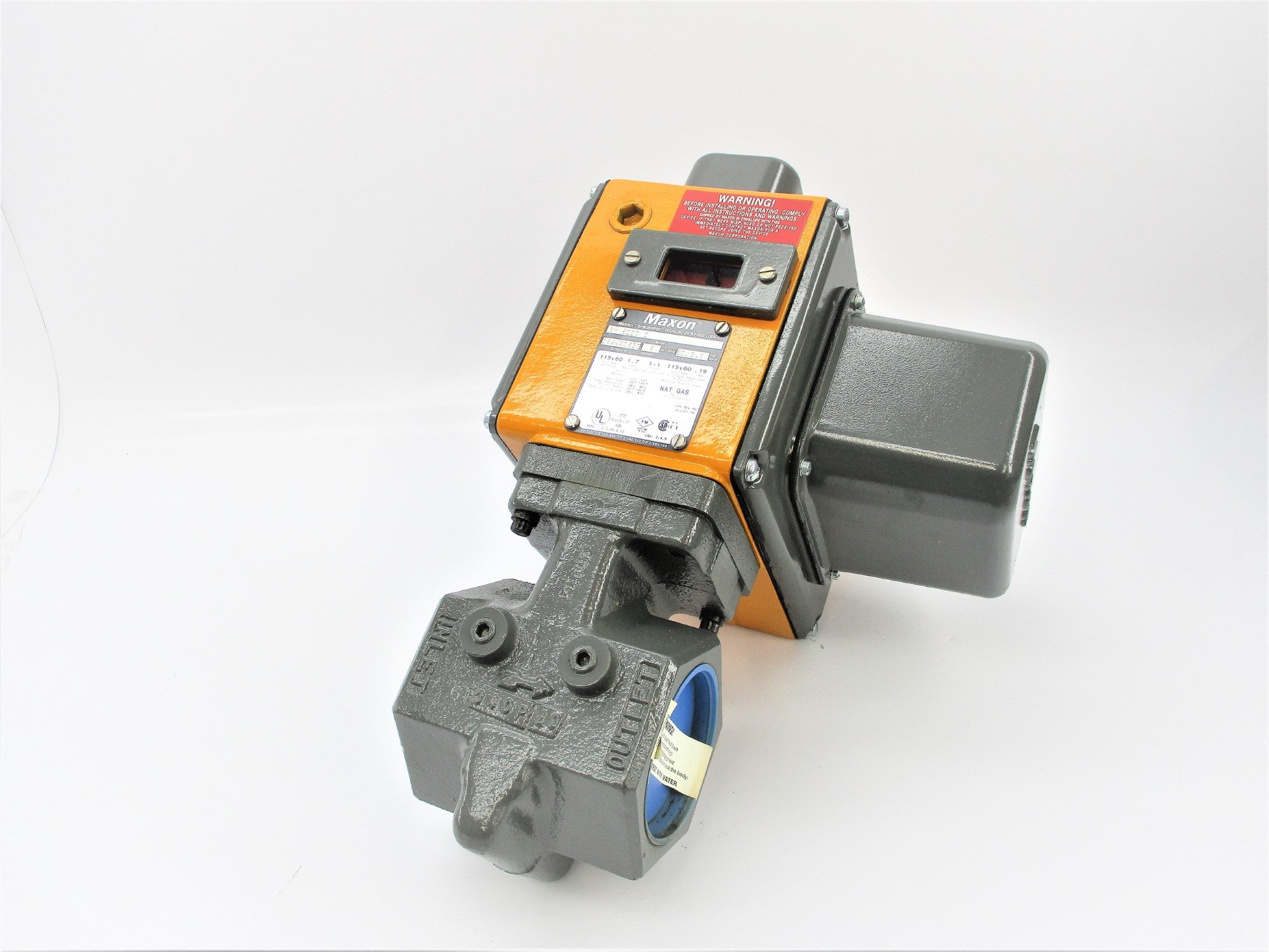 MAXON 3"5000 2 Maxon 3 Inch NPT 5000 Series Automatic Safety Shut Off Valve NSNP