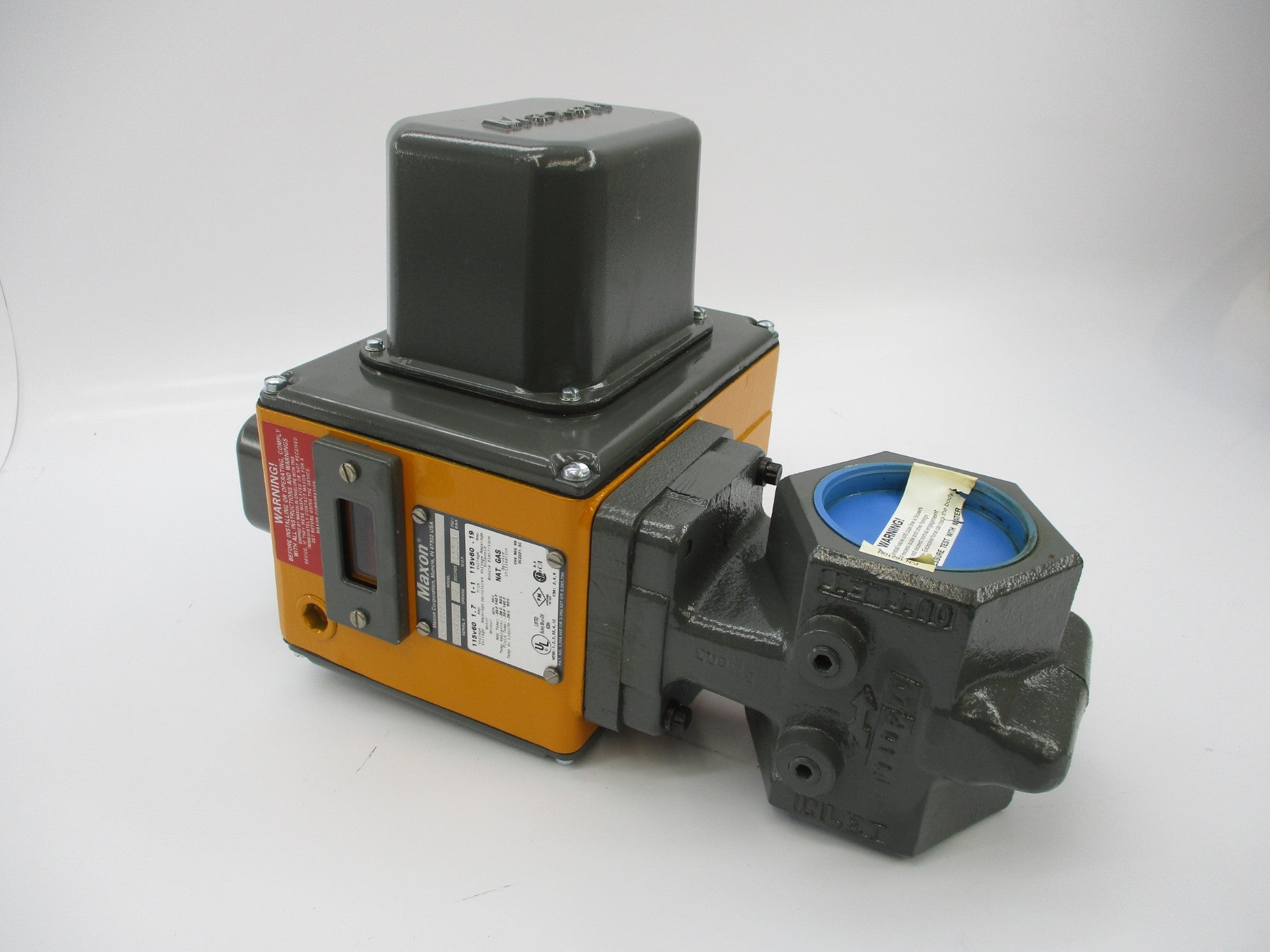 MAXON 3"5000 2 Maxon 3 Inch NPT 5000 Series Automatic Safety Shut Off Valve NSNP